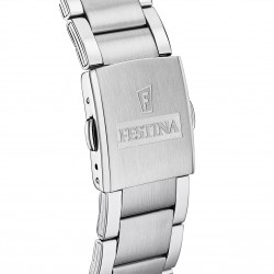 Orologio Uomo Cronografo Festina F20343/1 Con Cassa E Cinturino In Acciaio