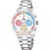 Orologio Unisex Cronografo Festina Boyfriend F20753/6 Con Quadrante Multicolore