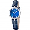 Orologio Donna Festina Mademoiselle F20787/5 Con Quadrante Blu Cinturino Pelle Blu