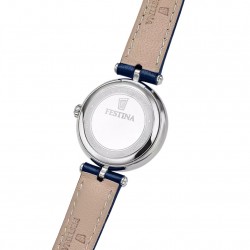 Orologio Donna Festina Mademoiselle F20787/5 Con Quadrante Blu Cinturino Pelle Blu