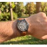 Orologio Uomo Festina Automatico Scheletrico F20794/1 Con Cinturino Pelle Marrone