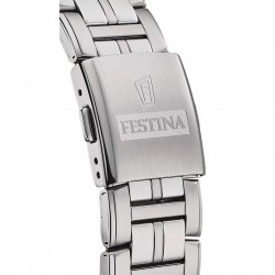 Orologio Uomo Multifunzione Festina F20445/7 In Acciaio Con Quadrante Verde