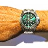 Orologio Uomo Multifunzione Festina F20445/7 In Acciaio Con Quadrante Verde