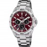 Orologio Uomo Multifunzione Festina F20623/9 In Acciaio Con Quadrante Rosso
