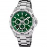 Orologio Uomo Multifunzione Festina F20623/8 In Acciaio Con Quadrante Verde