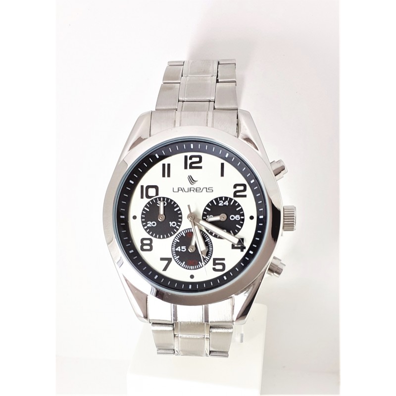Orologio Uomo Laurens 30064AA Cronografo Con Cinturino Acciaio