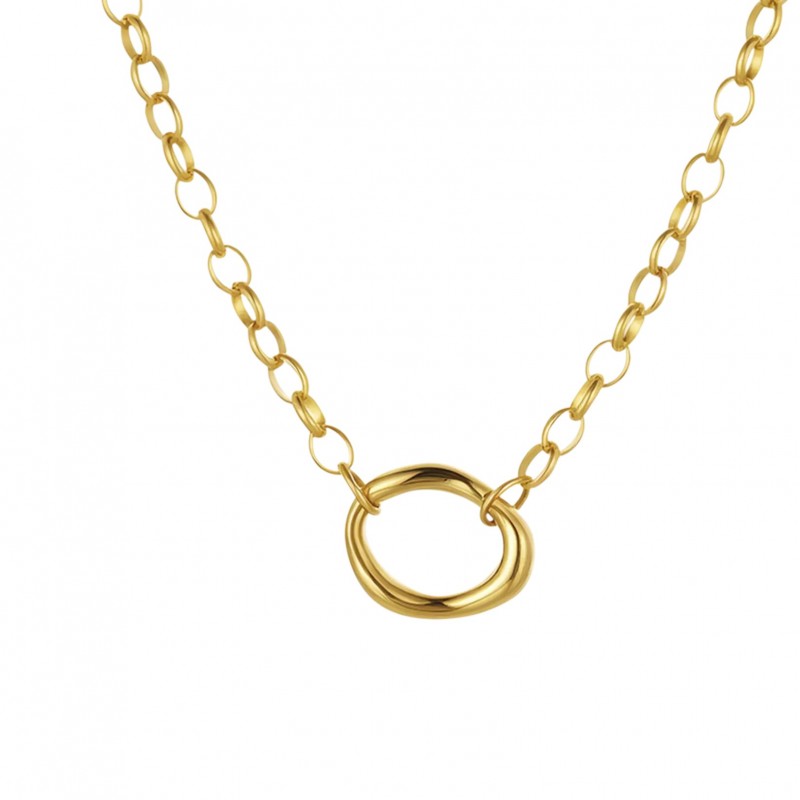 Collana Donna Lotus Style LS2741/1/2 In Acciaio Dorato A Catena
