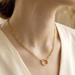 Collana Donna Lotus Style LS2741/1/2 In Acciaio Dorato A Catena