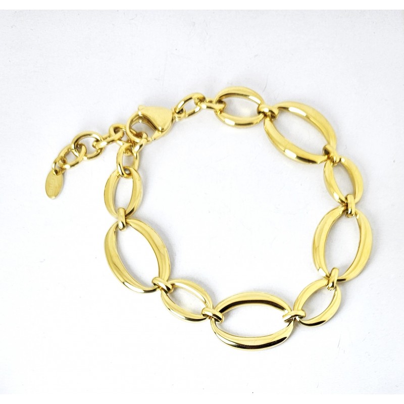 Bracciale Donna Lotus Style LS2672/2/2 In Acciaio Dorato A Catena