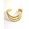 Bracciale Donna Rigido Lotus Style LS2680/2/2 Onde In Acciaio Dorato