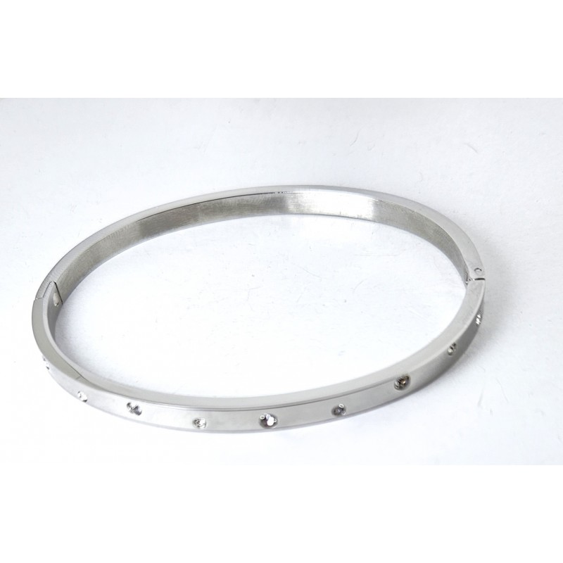 Bracciale Donna Rigido Lotus Style LS2650/2/1 In Acciaio Con Strass