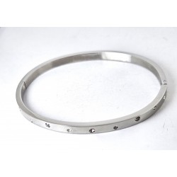 Bracciale Donna Rigido Lotus Style LS2650/2/1 In Acciaio Con Strass