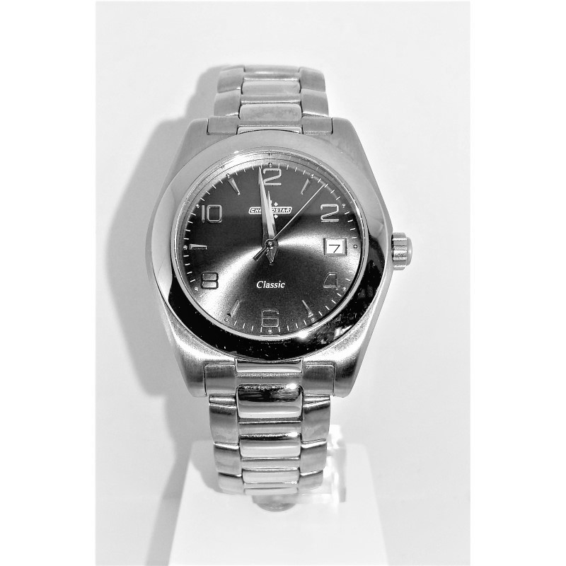 Orologio Uomo Chronostar 3753185025 Con Quadrante Grigio Antracite