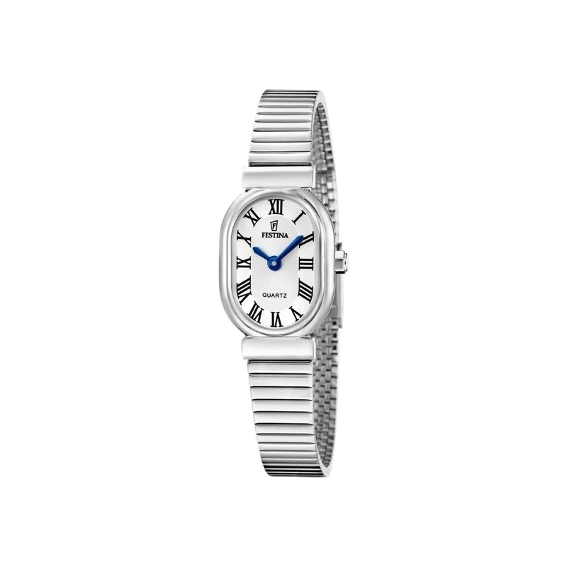 Orologio Donna Festina F20798/1 In Acciaio Con Quadrante Ovale