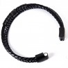 Bracciale Uomo Lotus Style LS2618/2/1 In Cuoio Nero A Doppio Filo