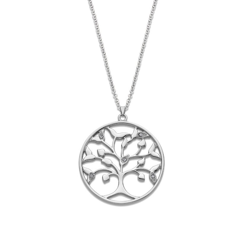 Collana Donna Lotus Style LS2084/1/1 In Acciaio Con Albero Della Vita