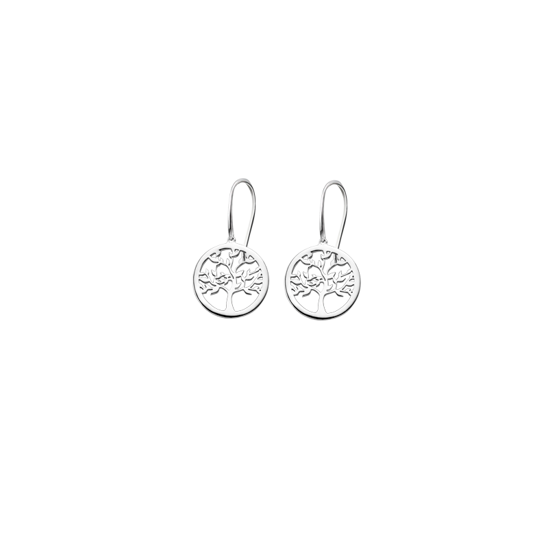 Orecchini Donna Lotus Silver LP1641-4/1 Pendenti Con Albero Della Vita