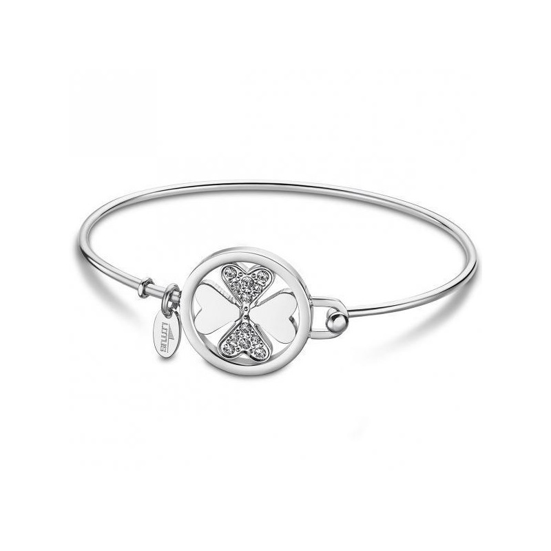 Bracciale Donna Lotus Style Rigido Con Quadrifoglio LS2014/2/1