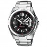 Orologio Uomo Casio Edifice EF-129D-1AVEF Solo Tempo Con Quadrante Nero