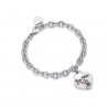 Bracciale donna con scritta "TVB PROF" Luca Barra BK1926