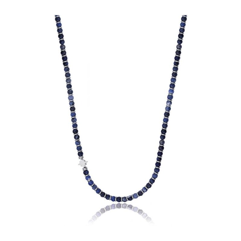 Collana uomo con pietre blu Luca Barra CL238
