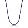 Collana uomo con pietre blu Luca Barra CL238