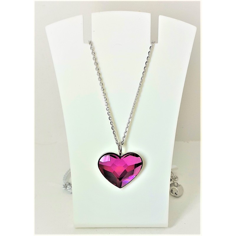 Collana donna con cuore Swarovski Spark N2808 C