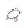 Bracciale donna in acciaio con cerchi rosè Lotus Style LS2090/2/2