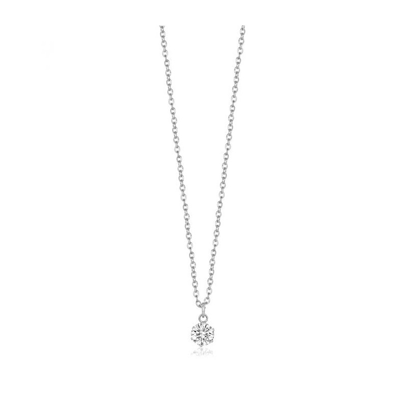 Collana Donna Luca Barra CK1280 In Acciaio Tipo Punto Luce