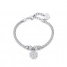 Bracciale Donna Luca Barra BK1940 Con Quadrifoglio E Strass