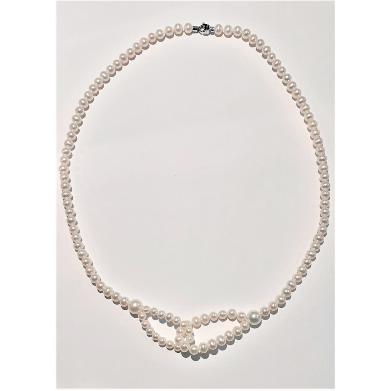 Collana donna in perle di acqua dolce MIKIKO MC1327O4FCBI050