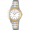Orologio Donna Casio Classico Con Cassa E Cinturino Bicolore LTP-1263PG-7BEG