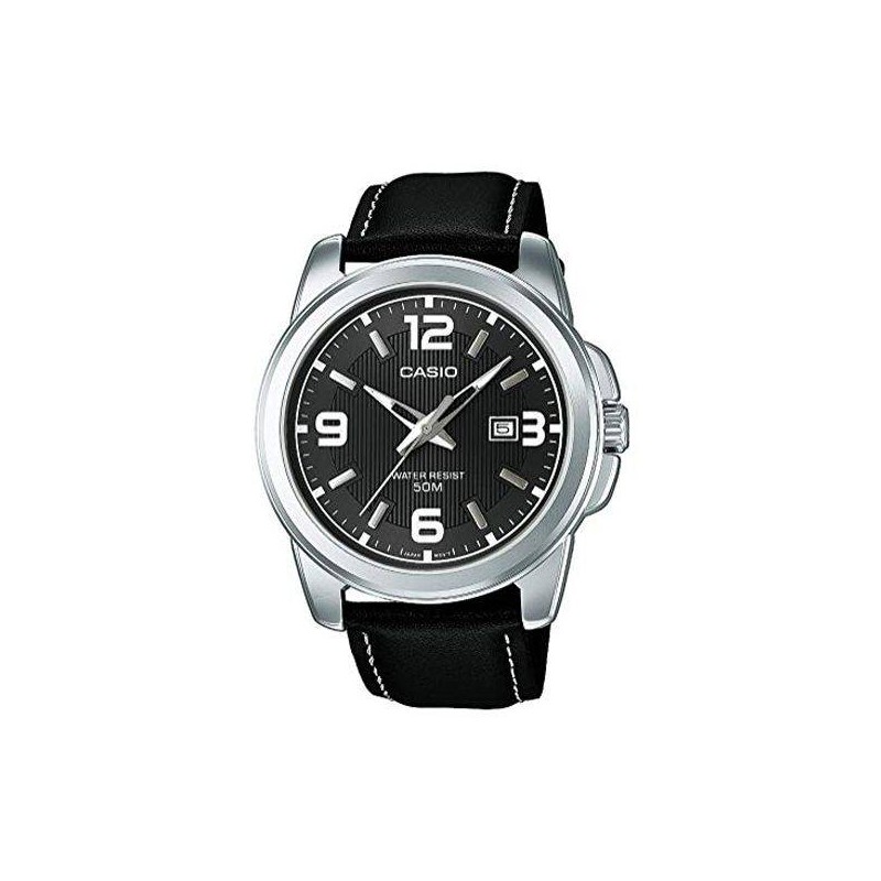 Orologio Uomo Casio Classico Con Cinturino Nero MTP-1314PL-8AVEF