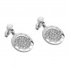 Orecchini Donna Lotus Style LS1751/4/1 Pendenti In Acciaio Con Strass