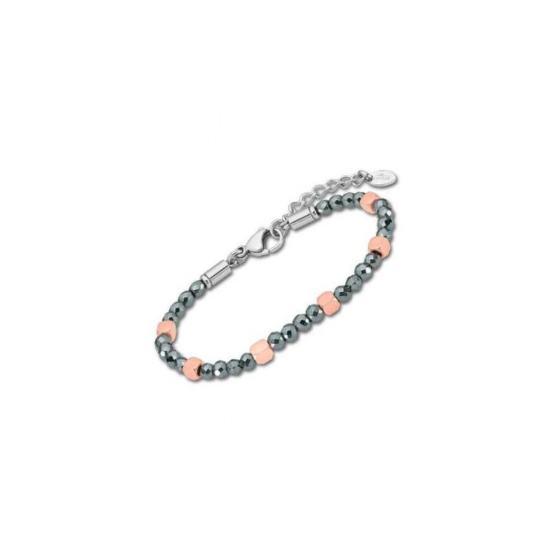 Bracciale donna in acciaio con sfere antracite Lotus Style LS2126/2/3