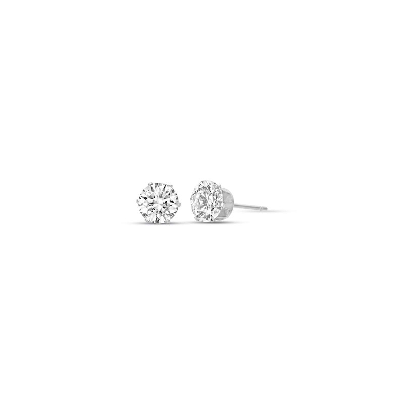 Orecchini Unisex Luca Barra OK922 Punto Luce In acciaio Con Zircone