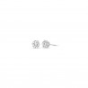 Orecchini Unisex Luca Barra OK921 Punto Luce In Acciaio Con Zircone