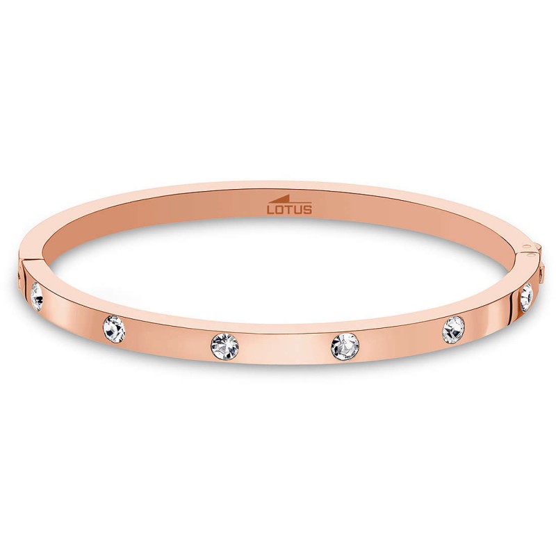 Bracciale donna rigido in acciaio rosè Lotus Style LS1846/2/3
