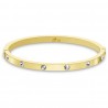 Bracciale Donna Rigido Lotus Style LS1846/2/2 In Acciaio Dorato Con Strass