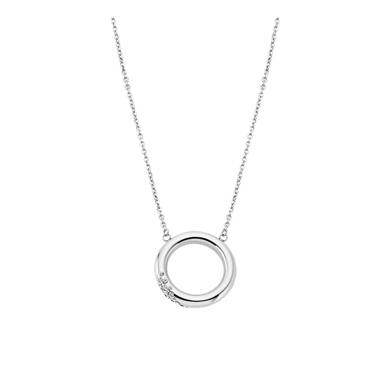 Collana donna con centrale cerchio Lotus Style LS1947/1/1
