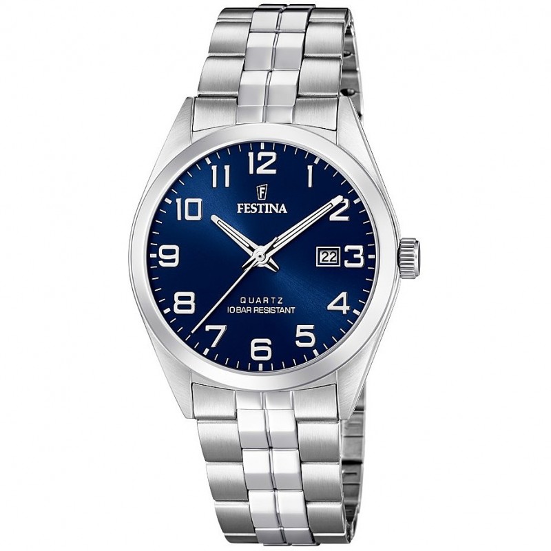 Orologio Uomo Classico Festina F20437/3 Con Cinturino In Acciaio
