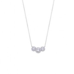 Collana Donna Lotus Silver...