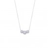 Collana Donna Lotus Silver LP3111-1/1 In Argento Con Centrale Trilogy