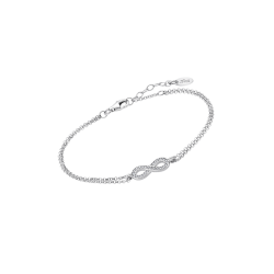 Bracciale Donna Lotus Silver LP1859-2/1 In Argento Con Infinito