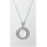 Collana Donna Lotus Silver LP3115-1/1 In Argento Con Pendente Cerchio