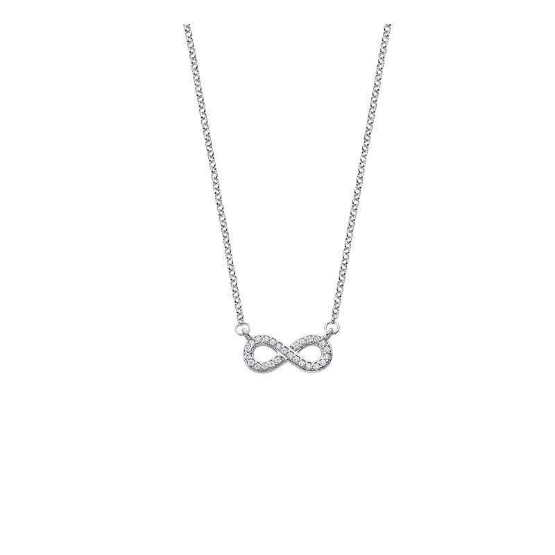 Collana Donna Lotus Silver LP1859-1/1 In Argento Con Infinito