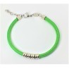 Bracciale uomo in cordino verde Luca Barra BA696