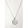 Collana donna in acciaio con stella THINKpositive TPC1486