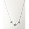 Collana donna in acciaio con stelle 69 Jewels STAP0022