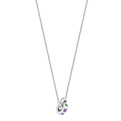 Collana donna con doppio...